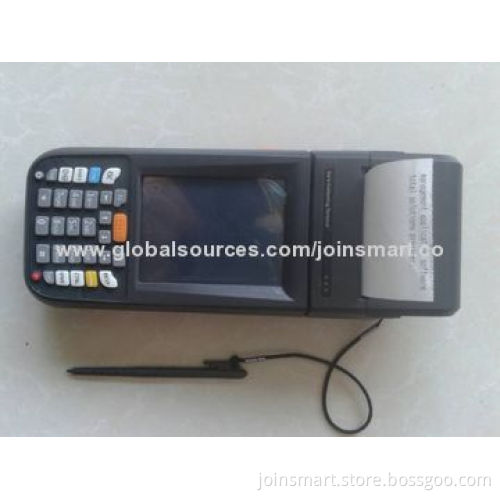 Industrial mobile PDA with finger print and barcode scanner